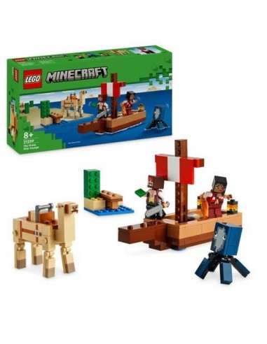 LEGO Minecraft  El Viaje en el Barco...