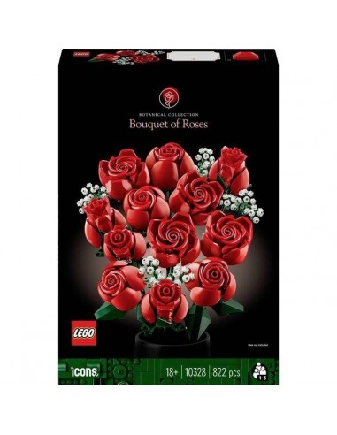 LEGO Icons Ramo de Rosas Set de...