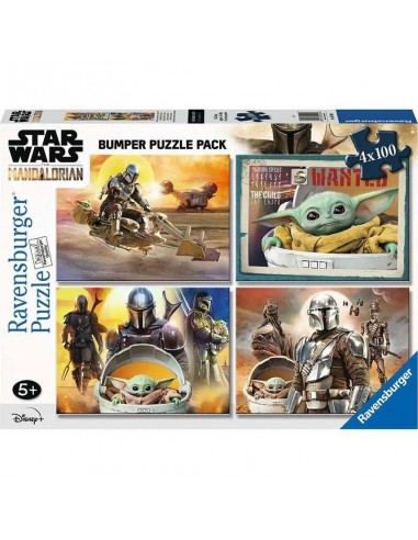 PACK PUZZLE 4X100 THE MANDALARIAN