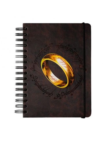 LIBRETA A5 EL SEÑOR DE LOS ANILLOS