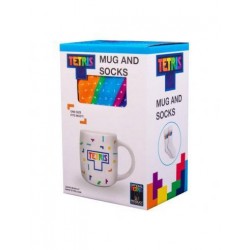 TAZA Y CALCETIN TETRIS