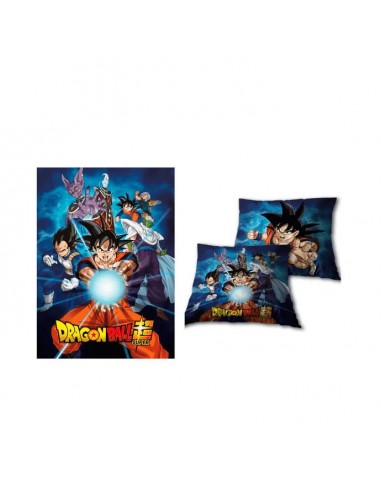 SET DRAGON BALL MANTA Y COJÍN