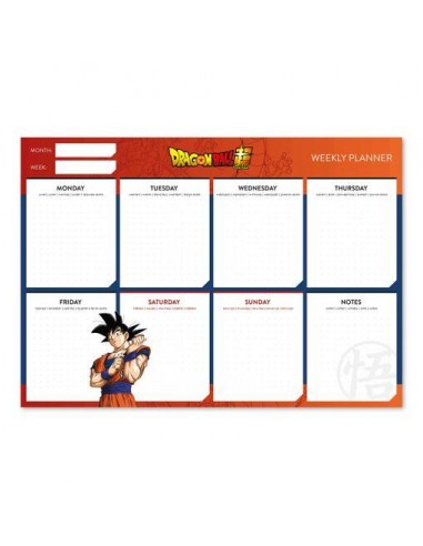 PLANIFICADOR SEMANAL DRAGON BALL