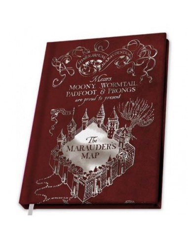Cuaderno Mapa del Merodeador Harry...