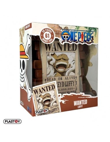 HUCHA WANTED LUFFY 16CM