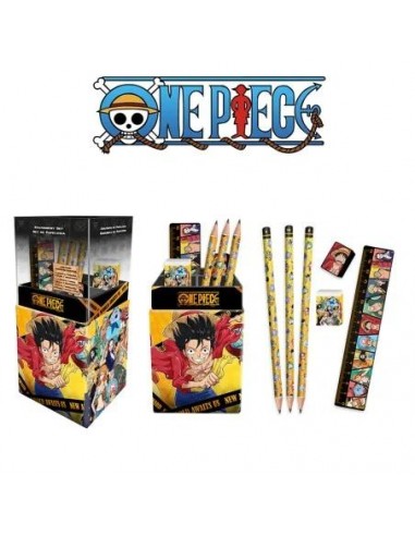 LAPICERO CON PAPELERIA ONE PIECE