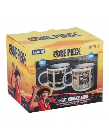 TAZA DE ONE PIECE CAMBIO AL CALOR