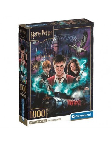 PUZZLE 1000PZS+POSTER RON, HERMIONE Y...