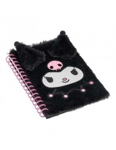 CUADERNO KUROMI PELUCHE CON OREJAS