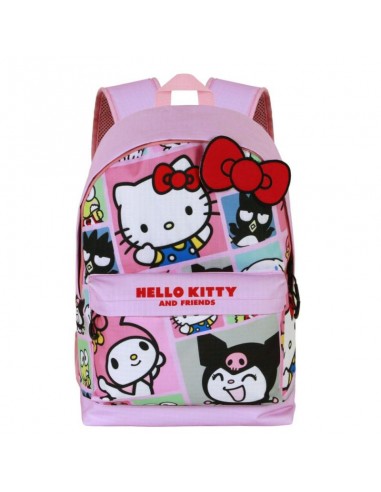 MOCHILA ESCOLAR HELLO KITTY AND FRIENDS