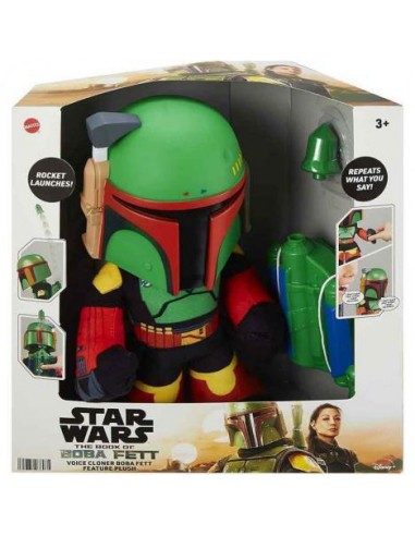Peluche Boba Fett Lanza Cohete Star Wars