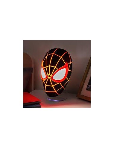 LAMPARA MASCARA 3D MILES MORALES 