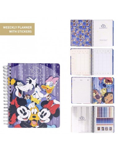 PLANIFICADOR SEMANAL DISNEY 100...