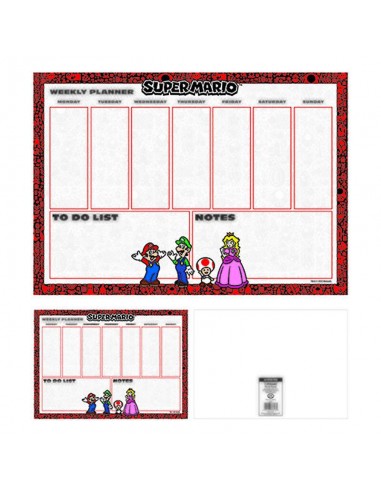 PLANIFICADOR SEMANAL SUPER MARIO