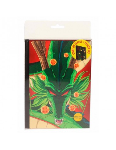 LIBRETA CON LUZ SHENRON DRAGON BALL