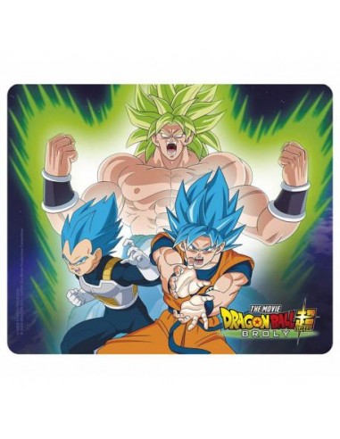 ALFOMBRILLA SUPER BROLY GOKU Y VEGETA