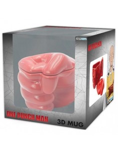 TAZA 3D SAITAMA ONE PUNCH MAN