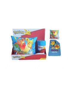SET MANTA Y COJÍN POKEMON