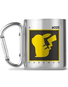 TAZA POKEMON CON MOSQUETÓN