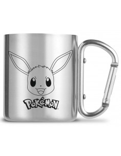 TAZA EEVEE CON MOSQUETON