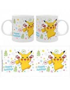 TAZA POKEMON PIKACHU NAVIDAD