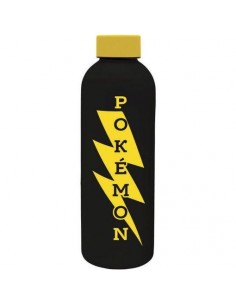 BOTELLA POKEMON PIKACHU NEGRA 2