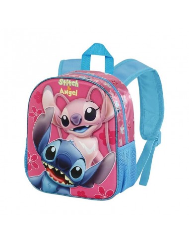 MOCHILA 3D STITCH Y ANGEL