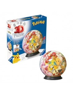 PUZZLE BOLA 3D POKEMON