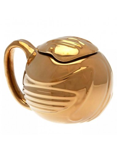 TAZA SNITCH DORADA 3D