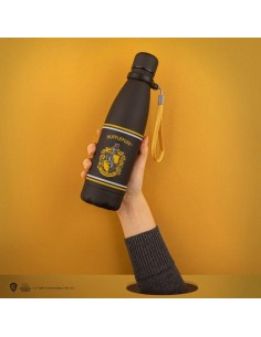 BOTELLA METALICA HUFFLEPUFF