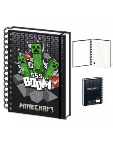 CUADERNO LENTICULAR MINECRAFT