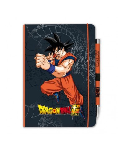 CUADERNO CON BOLI PROYECTOR GOKU...