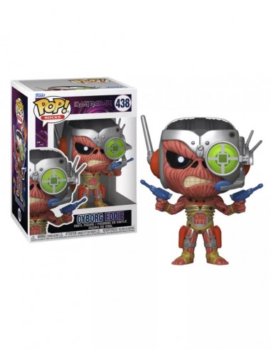 FUNKO POP CYBORG EDDIE 438 IRON MAIDEN 