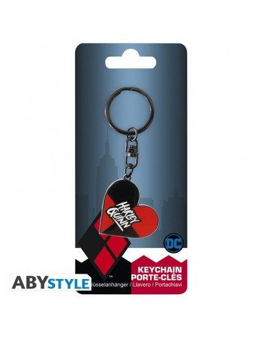 LLAVERO CORAZON HARLEY QUINN