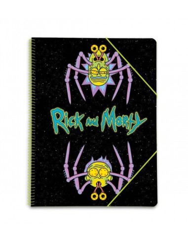 CARPETA DE FUNDAS RICK Y MORTY
