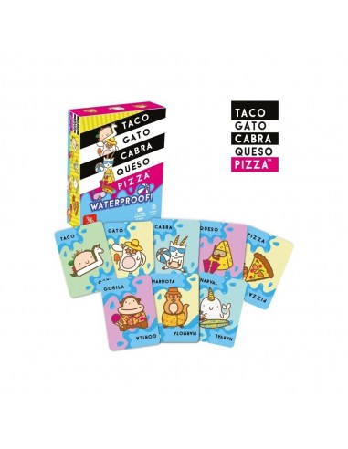 TACO GATO CABRA QUESO PIZZA WATERPROOF