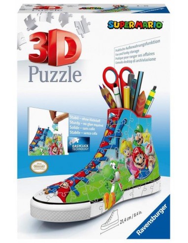 TENIS 3D SUPER MARIO PUZZLE