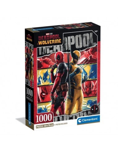 PUZZLE + POSTER DEADPOOL & WOLVERINE