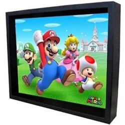 POSTER 3D SUPER MARIO