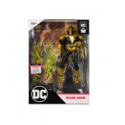 FIGURA BLACK ADAM CON COMIC