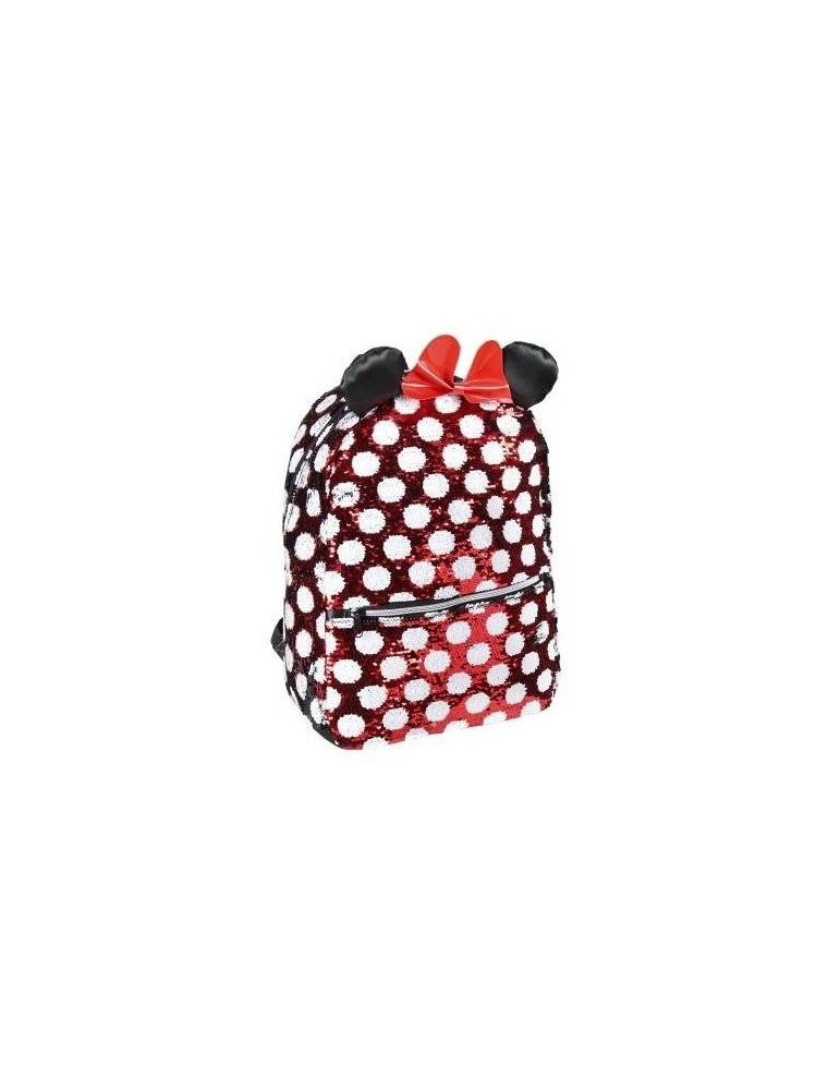 MOCHILA LENTEJUELAS MINNIE