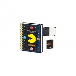 CUADERNO PAC MAN TAPA DURA