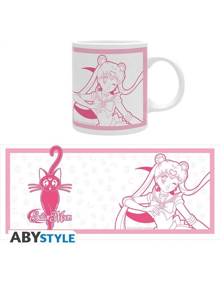 Sailor Moon Taza Sailor Moon y Luna...