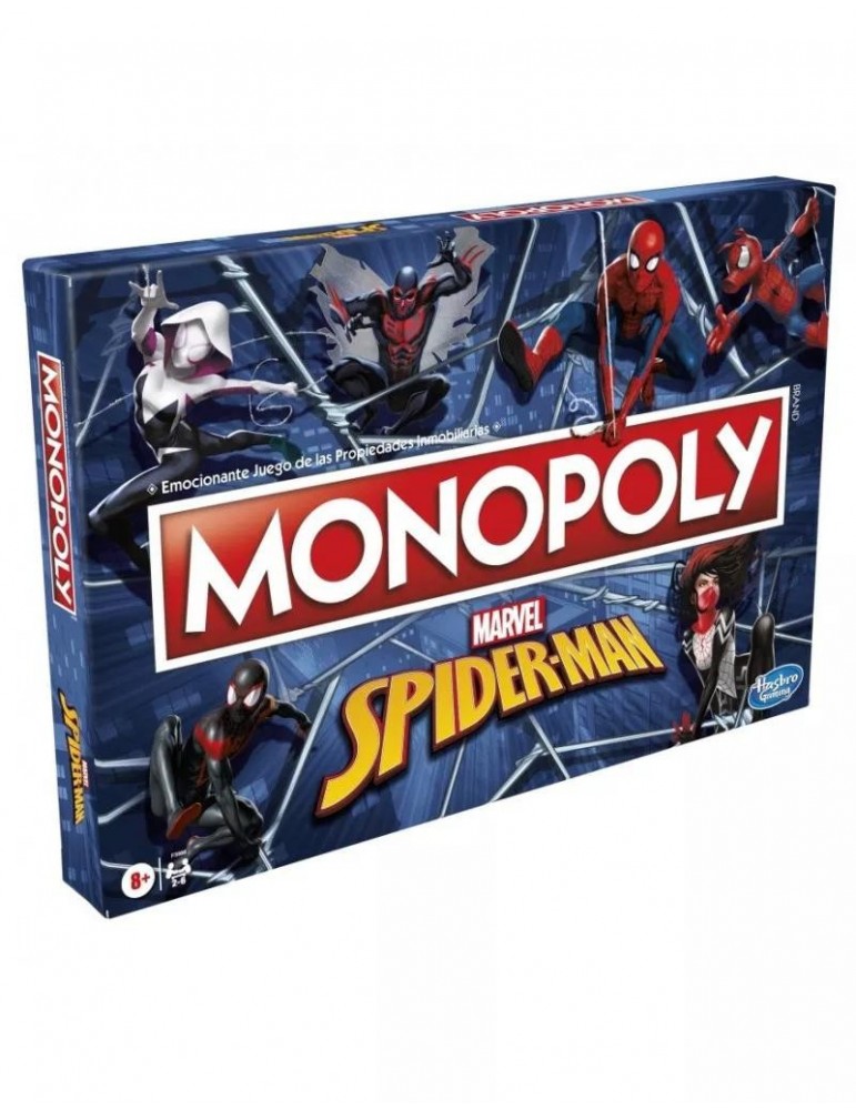 JUEGO DE MESA ¨MONOPOLY SPIDER-MAN¨