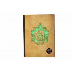 LIBRETA CON LUZ SLYTHERIN