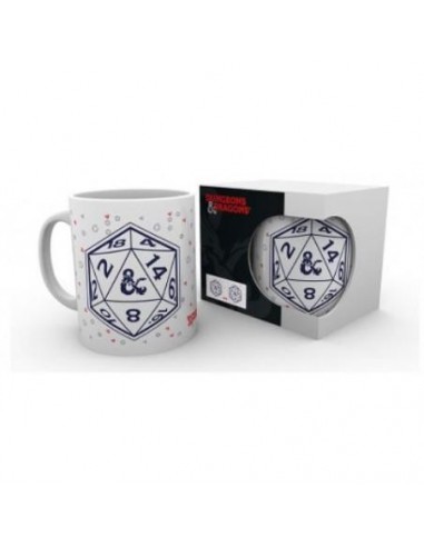 TAZA DADO D20