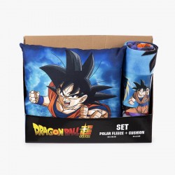 SET DRAGON BALL MANTA Y COJÍN