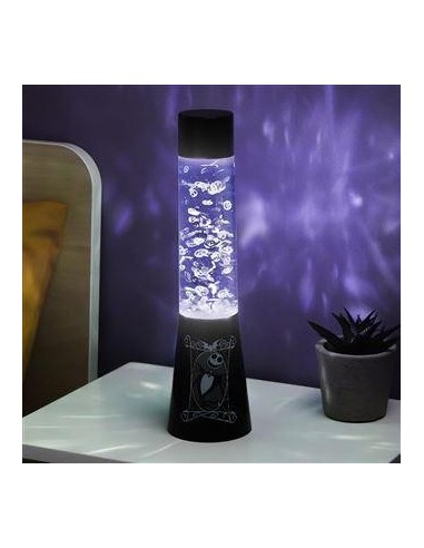 LAMPARA PURPURINA JACK SKELLINGTON