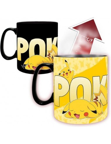 TAZA CAMBIO DE COLOR PIKACHU