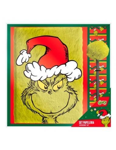 SET DE PAPELERIA THE GRINCH